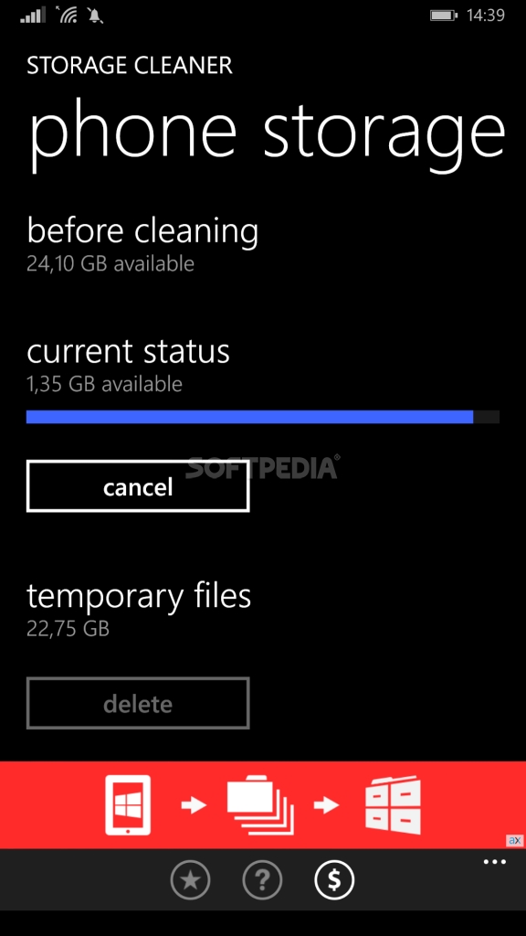 Storage Cleaner Для Windows Phone img-1
