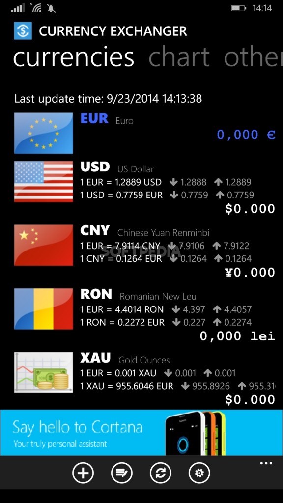 download s to rm exchange rate
