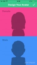 Bitmoji - Pick your gender