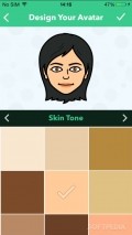 Bitmoji - Pick a skin tone