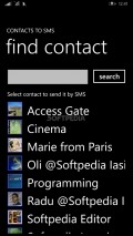 Contacts to SMS