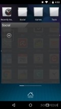 DU Launcher - Add apps to folders