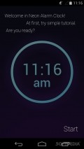 Neon Alarm Clock