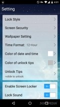 OS8 Lock Screen