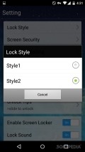 OS8 Lock Screen
