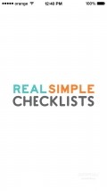Real Simple Checklist