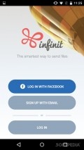 File transfer by Infinit