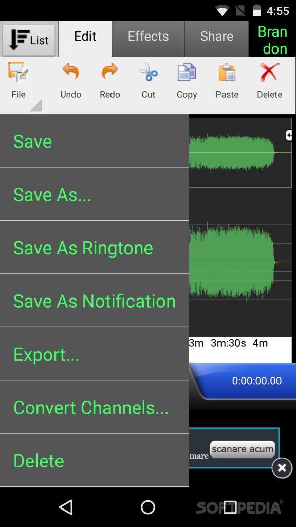 wavepad for android